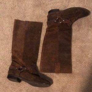 Dolce Vita Brown Suede Boots 7.5